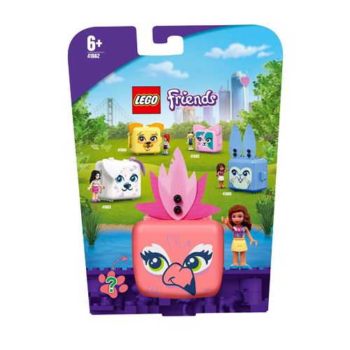 Acheter LEGO® Friends 41662 Le cube flamant rose d’Olivia État correct - 30,42 € LEGO® Friends 41662 Le cube flamant rose d’Olivia État correct - LEGO Friends reconditionné disponible sur Fnac