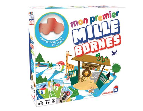 Jeu classique Dujardin Mon 1er Mille Bornes Tous au Zoo État correct - N/A reconditionné disponible sur Fnac