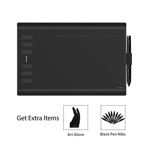 Huion Micro USB Dessin Grande Taille Tablette Graphique avec 8G SD Card et Stylet Rechargeable -Nouveau 1060 Plus Version Améliorée État correct - Huion reconditionné disponible sur Fnac
