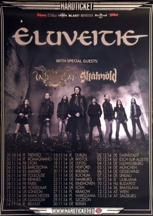 ELUVEITIE - 60x84 cm - AFFICHE / POSTER État correct - N/A reconditionné disponible sur Fnac