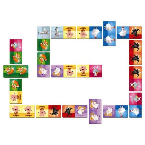 Jeu de dominos dominos rigolooo État correct - Janod reconditionné disponible sur Fnac