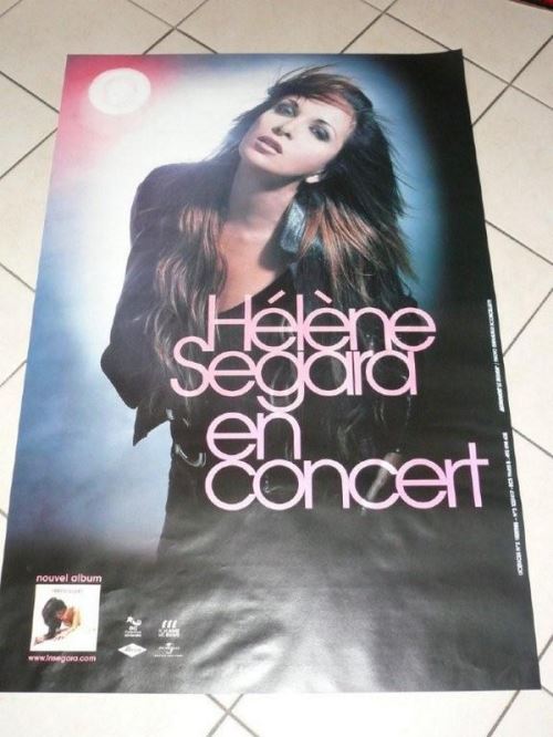 Hélène SEGARA - 80x120 cm - AFFICHE / POSTER État correct - N/A reconditionné disponible sur Fnac