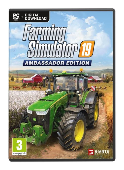 Farming Simulator 19 Ambassador Edition PC État correct - Koch Media reconditionné disponible sur Fnac