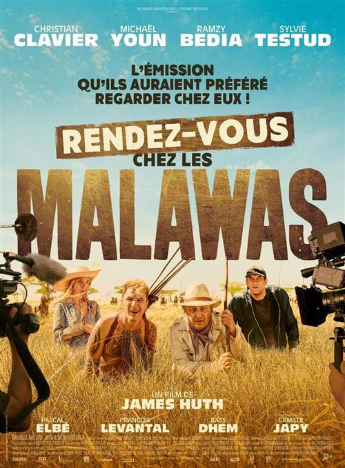 Rendez-vous chez les Malawas - 2019 - Christian Clavier, Ramzy Bedia - 116x158cm - Affiche État correct - N/A reconditionné disponible sur Fnac