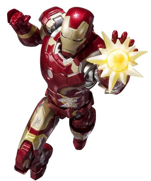 Figurine Iron Man Sf Figuarts Mark 43 État correct - Bandai reconditionné disponible sur Fnac