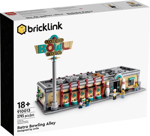 LEGO® Bricklink 910013 Le bowling rétro État correct - N/A reconditionné disponible sur Fnac