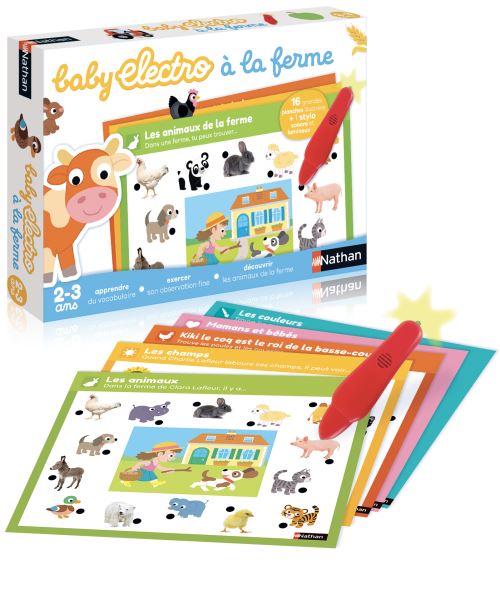 Jeu éducatif Baby électro à la ferme Nathan État correct - N/A reconditionné disponible sur Fnac