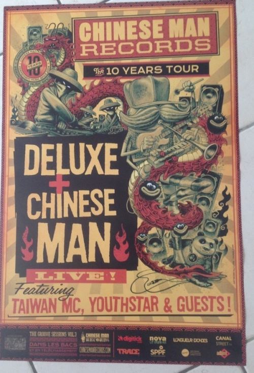 Chinese Man Records - 40x60 cm - AFFICHE / POSTER État correct - N/A reconditionné disponible sur Fnac