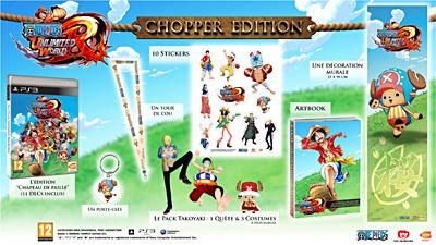 Acheter One Piece Unlimited World Red Edition Collector Chopper PS3 État correct - 73,13 € One Piece Unlimited World Red Edition Collector Chopper PS3 État correct - Bandai Namco reconditionné disponible sur Fnac