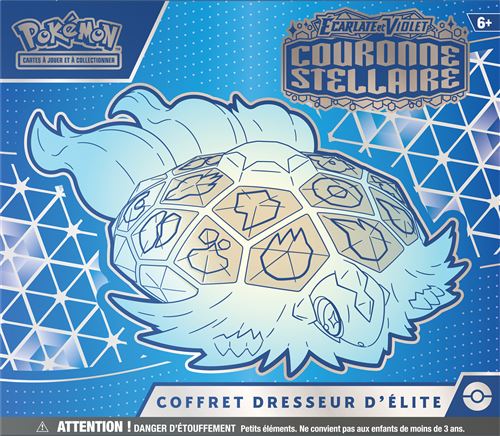 Carte à collectionner Pokémon EV07 Coffret Dresseur d'Elite Ecarlate et Violet Couronne Stellaire État correct - Pokémon reconditionné disponible sur Fnac
