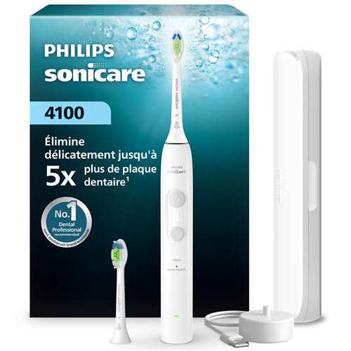 Brosse à dents électrique Philips HX4044/41 Blanc État correct - Philips reconditionné disponible sur Fnac