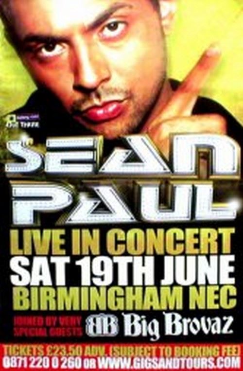 SEAN PAUL - 100x150 cm - AFFICHE / POSTER État correct - N/A reconditionné disponible sur Fnac