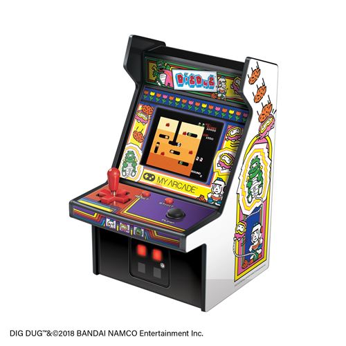 Console rétrogaming My Arcade Micro Player Retro Arcade Dig Dug DGUNL-3221 État correct - My Arcade reconditionné disponible sur Fnac