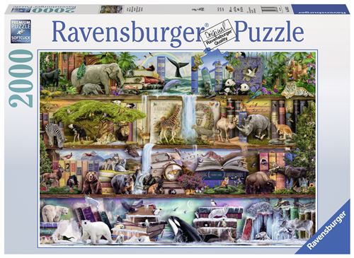 Puzzle 2000 pièces Ravensburger Magnifique monde animal Aimee Stewart État correct - Ravensburger reconditionné disponible sur Fnac