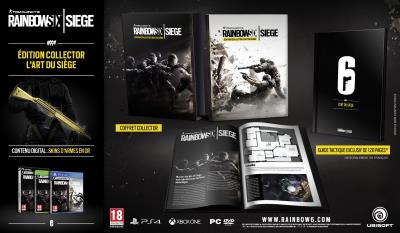 Rainbow Six Siege Edition Collector PS4 État correct - Ubisoft reconditionné disponible sur Fnac