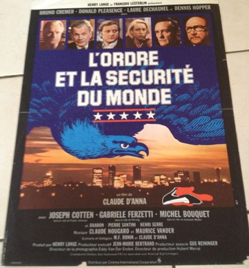 L'Ordre et La Sécurité du Monde AFFICHE CINEMA ORIGINALE État correct - N/A reconditionné disponible sur Fnac