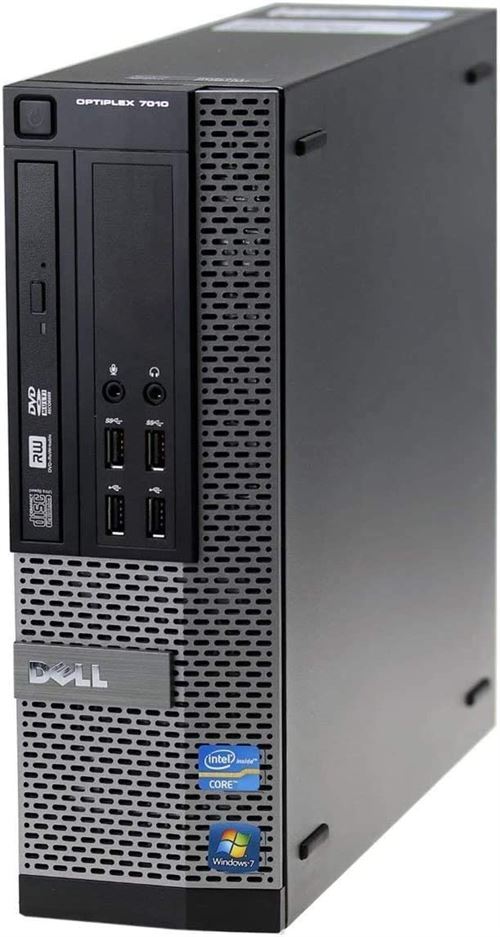 PC Dell 7010 SFF Intel Core i5 3470 3.20 Ghz / RAM 8 Go / 500 Go / DVD+RW / Windows 10 Pro (reconditionné) État correct - N/A reconditionné disponible sur Fnac