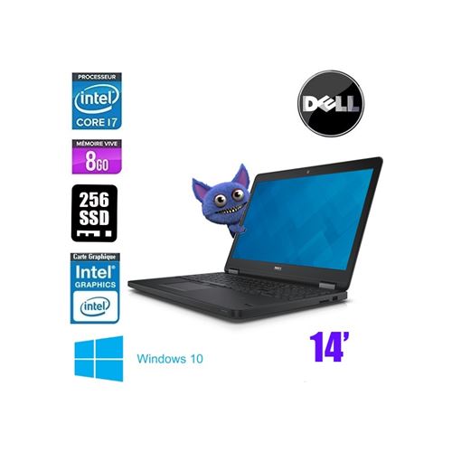 PC Portable dell latitude e7470 core i7 6600u 2.6ghz État correct - N/A reconditionné disponible sur Fnac