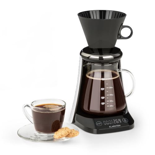 Acheter Klarstein craft coffee balance Cafetière filtre 0,6L avec verseuse en verre graduée - noir État correct - 39,99 € Klarstein craft coffee balance Cafetière filtre 0,6L avec verseuse en verre graduée - noir État correct - Klarstein reconditionné disponible sur Fnac