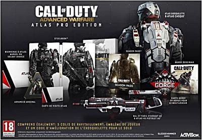 Call Of Duty Advanced Warfare Atlas Pro Edition PS4 État correct - Activision Blizzard reconditionné disponible sur Fnac