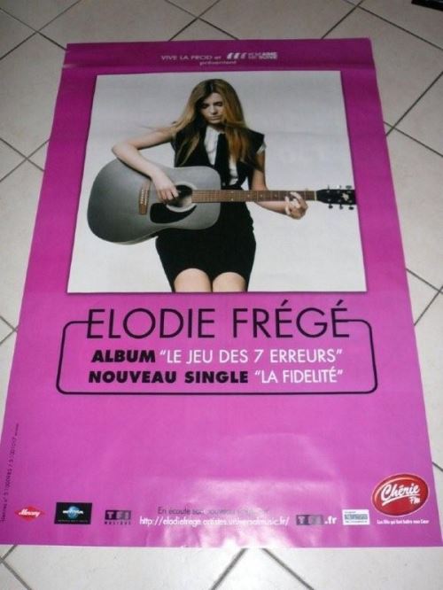Elodie Fregé - 80x120 cm - AFFICHE / POSTER État correct - N/A reconditionné disponible sur Fnac