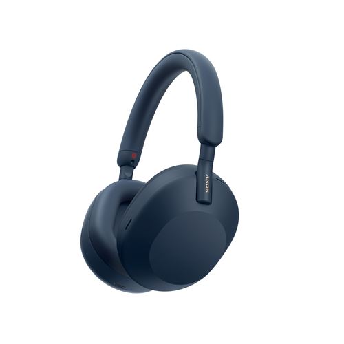 Casque audio arceau sans fil Sony WH1000XM5 bleu à réduction de bruit État correct - Sony reconditionné disponible sur Fnac