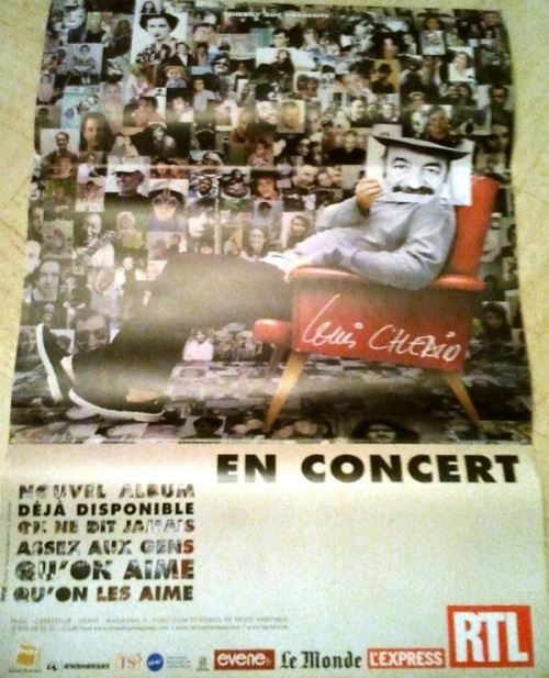 Louis CHEDID - 60x80 cm - AFFICHE / POSTER État correct - N/A reconditionné disponible sur Fnac