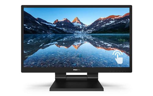 Philips 242B9T - Écran LED - 24"" - écran tactile - 1920 x 1080 Full HD (1080p) @ 60 Hz - IPS - 250 cd/m² - 1000:1 - 5 ms - HDMI, DVI-D, VGA, DisplayPort - haut-parleurs - texture noire État correct - Philips reconditionné disponible sur Fnac