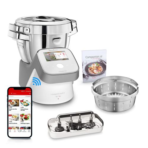 Acheter Robot cuiseur Moulinex I-Companion Touch XL HF935E10 1550 W Gris État correct - 720,00 € Robot cuiseur Moulinex I-Companion Touch XL HF935E10 1550 W Gris État correct - Moulinex reconditionné disponible sur Fnac