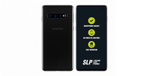 Smartphone Samsung Galaxy S10 6.1"" Double SIM 128 Go Noir Slp Reconditionné Grade Premium État correct - Saint Laurent Paris reconditionné disponible sur Fnac