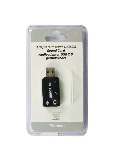 Adaptateur Temium USB vers 2 Jack État correct - Temium reconditionné disponible sur Fnac