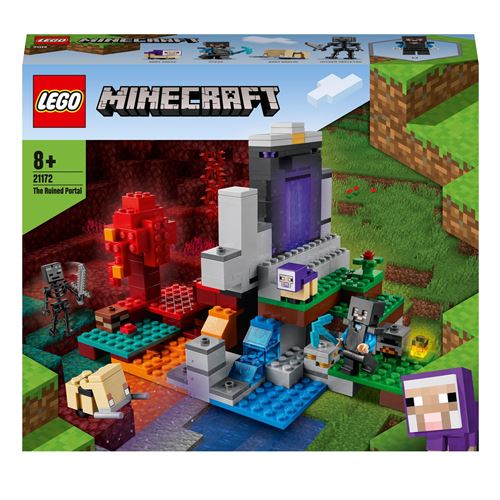 LEGO® Minecraft™ 21172 Le portail en ruine État correct - LEGO Minecraft reconditionné disponible sur Fnac