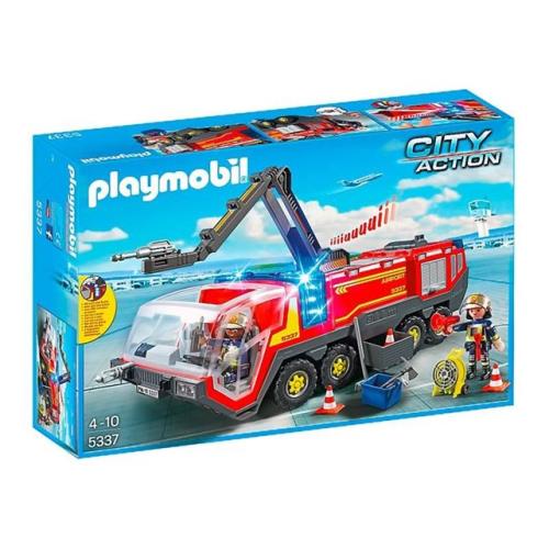 Acheter 5337 Playmobil Pompiers avec véhicule aéroportuaire État correct - 48,95 € 5337 Playmobil Pompiers avec véhicule aéroportuaire État correct - Playmobil reconditionné disponible sur Fnac