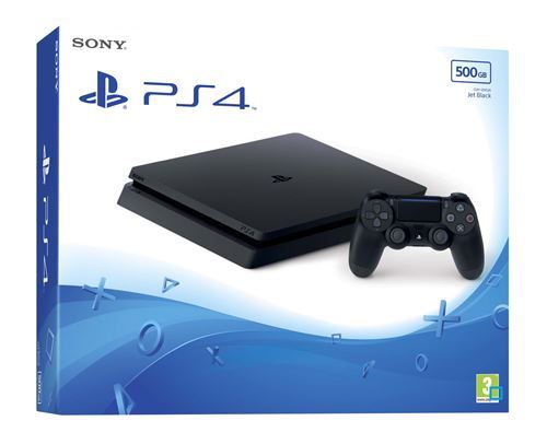 Console Sony PS4 Slim 500 Go Noir RECONDITIONNEES garantie 2 ans État correct - Sony reconditionné disponible sur Fnac