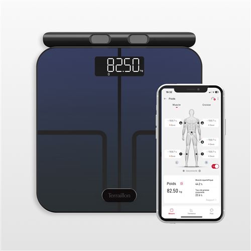 Pèse-personne Terraillon Master Coach Expert Noir État correct - Terraillon reconditionné disponible sur Fnac