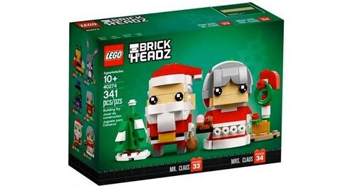 Lego 40274 brickheadz - le père et la mère noël État correct - N/A reconditionné disponible sur Fnac