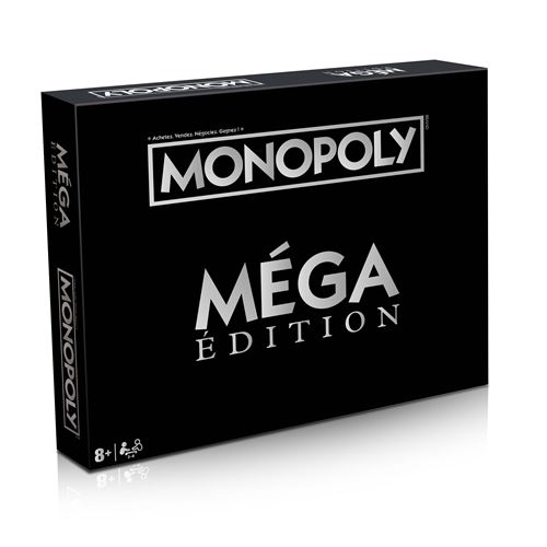 Jeu classique Monopoly Edition Méga État correct - Monopoly reconditionné disponible sur Fnac