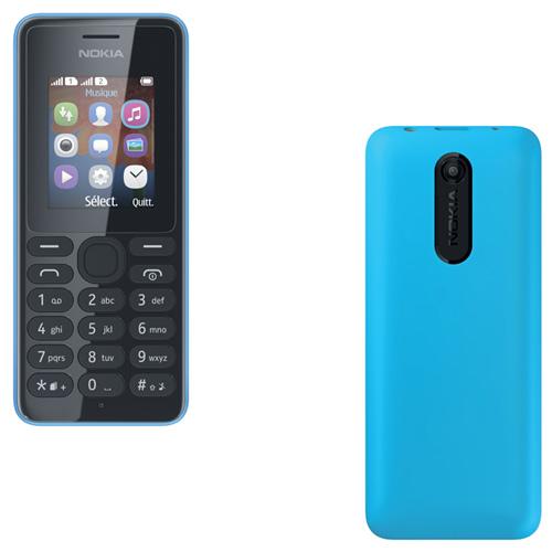 Nokia 108, Double SIM, Cyan État correct - Nokia reconditionné disponible sur Fnac