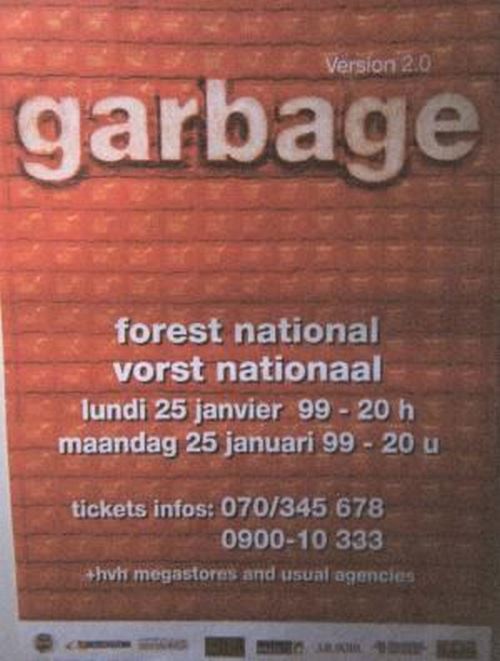 Acheter garbage - 70x100 cm - AFFICHE / POSTER État correct - 16,99 € garbage - 70x100 cm - AFFICHE / POSTER État correct - N/A reconditionné disponible sur Fnac