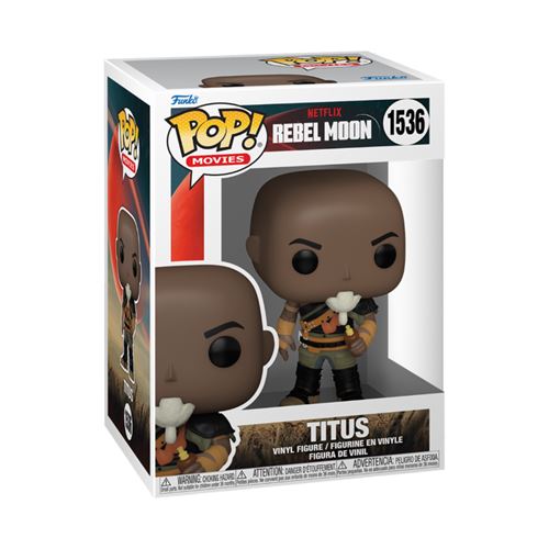 Acheter Figurine Funko Pop! N°1536 - Rebel Moon - Titus État correct - 17,43 € Figurine Funko Pop! N°1536 - Rebel Moon - Titus État correct - N/A reconditionné disponible sur Fnac
