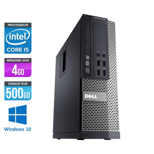 Acheter Pc Dell Optiplex 790 SFF - Noir - Intel Core i5-2400 / 3.10 GHz - RAM 4 Go - HDD 500 Go - DVD - Gigabit Ethernet - Windows 10 Professionnel État correct - 299,00 € Pc Dell Optiplex 790 SFF - Noir - Intel Core i5-2400 / 3.10 GHz - RAM 4 Go - HDD 500 Go - DVD - Gigabit Ethernet - Windows 10 Professionnel État correct - Dell reconditionné disponible sur Fnac