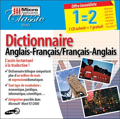 Dictionnaire Français - Anglais - Anglais - Français État correct - Avanquest reconditionné disponible sur Fnac