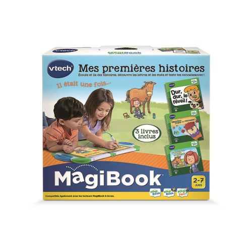 Pack Vtech MagiBook 3 livres Mes premières histoires État correct - VTech reconditionné disponible sur Fnac