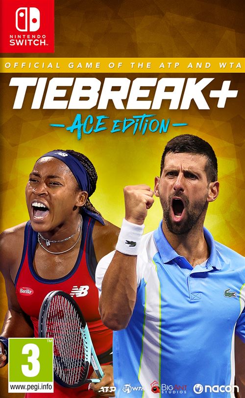 Tiebreak: Official game of the ATP and WTA Ace Edition Nintendo Switch État correct - Nacon reconditionné disponible sur Fnac
