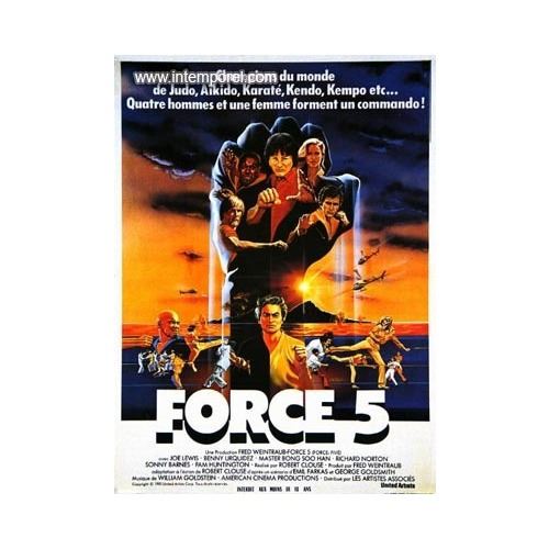 Acheter Force 5 AFFICHE CINEMA ORIGINALE État correct - 22,99 € Force 5 AFFICHE CINEMA ORIGINALE État correct - N/A reconditionné disponible sur Fnac