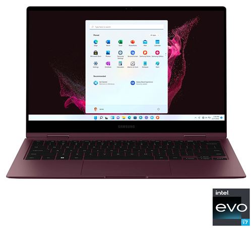 Acheter SAMSUNG GALAXY BOOK2 PRO 360 15' BURGUNDY État correct - 967,90 € SAMSUNG GALAXY BOOK2 PRO 360 15' BURGUNDY État correct - Samsung reconditionné disponible sur Fnac
