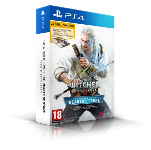 The Witcher 3 Wild Hunt Hearts of Stone PS4 État correct - Bandai Namco reconditionné disponible sur Fnac