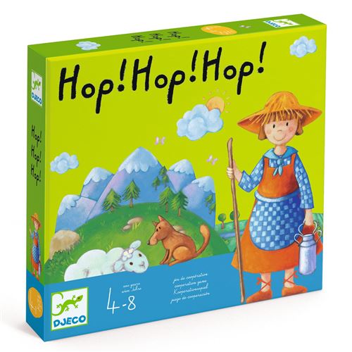 Jeu de société Djeco Hop! Hop! Hop! État correct - Djeco reconditionné disponible sur Fnac