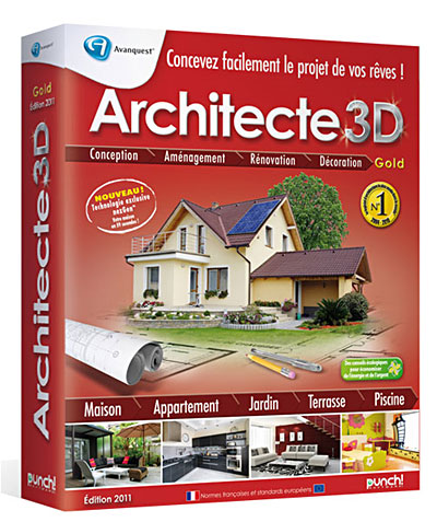 Acheter Architecte 3D Gold 2011 État correct - 20,26 € Architecte 3D Gold 2011 État correct - Avanquest reconditionné disponible sur Fnac