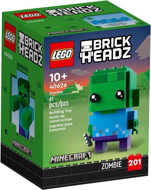 LEGO® Minecraft™ 40626 Brickheadz™ Zombie État correct - N/A reconditionné disponible sur Fnac